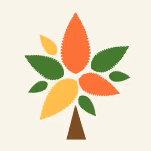 Logo of Yeni Yaşam – New Life Charity Shop, showing a colorful tree symbol and the charity name.